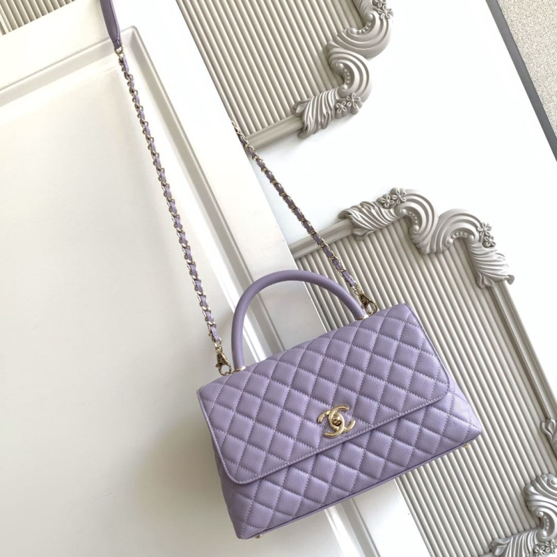 Ch**el top handle bags